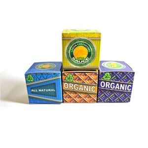 Boîte de présentation en papier à bout rabattable personnalisée Conteneur d'emballage de 7 ml pour concentrés d'extrait de cire à l'épreuve des enfants - Product Image 1