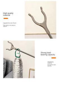 2024 New Product 92CM Stainless Steel Reacher Grabber <b>Tool</b> for Trash <b>Pick</b> <b>up</b> Nabber Litter <b>Pick</b>-<b>Up</b> <b>Tool</b> - Product Image 5