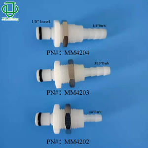 Conector de Válvula de Plástico POM Serie M de la Colección JU, Recto, de 3.2-6.4 mm, para Uso Médico, Alimentario e Industrial - Product Image 3