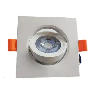 Moderna plafoniera a LED da incasso 3W 6000K bianco CCT 12W corpo in alluminio faretto 8 cm può 10 pezzi per ufficio - Product Image 4