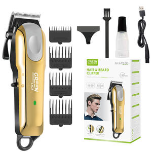 GL69650 Kit de Coiffeur Professionnel pour Homme, Tondeuse Cheveux Rechargeable USB en Acier Inoxydable, Contrôlée par <span class=keywords><strong>Application</strong></span> (Anglais), Utilisation à Domicile - Product Image 1