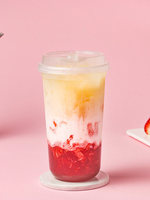 Selai Stroberi Taihu Merrill Lynch 3kg 1 Kaleng Buatan Tiongkok Daratan untuk Membuat Teh Susu dan Es Krim Dessert