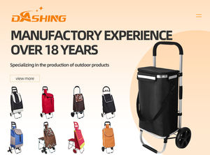 Conception personnalisée <span class=keywords><strong>Chariot</strong></span> à provisions de grande capacité en aluminium durable pour sac isolé, léger, <span class=keywords><strong>pliable</strong></span>, étanche, pour supermarché - Product Image 6