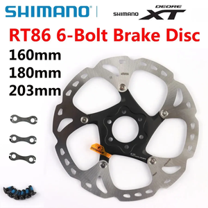 <span class=keywords><strong>Disco</strong></span> <span class=keywords><strong>de</strong></span> <span class=keywords><strong>Freno</strong></span> <span class=keywords><strong>SHIMANO</strong></span> <span class=keywords><strong>XT</strong></span> SM RT86 con Tecnología Ice Point, <span class=keywords><strong>Disco</strong></span> <span class=keywords><strong>de</strong></span> <span class=keywords><strong>Freno</strong></span> <span class=keywords><strong>de</strong></span> 6 Tornillos para Bicicletas <span class=keywords><strong>de</strong></span> Montaña, RT86 160MM 180MM 203MM, Piezas para Bicicleta <span class=keywords><strong>de</strong></span> Montaña - Product Image 5