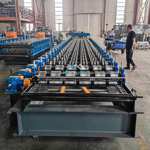 La feuille trapézoïdale complètement automatique à grande vitesse populaire de l'Italie laminent à froid former la machine - Product Image 6