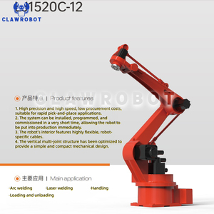 CLAWROBOT Multi-Purpose Handling Robot 4-Axis 12kg Machine Tending Robot Industrial Robot Handling Robot <b>Palletizing</b> Robot arm - Product Image 3