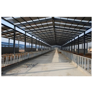 Casa Prefabricada Moderna <span class=keywords><strong>de</strong></span> Acero Galvanizado para Ganado, Gallinero, Casa <span class=keywords><strong>de</strong></span> Campo, Fácil Instalación, 1 Año <span class=keywords><strong>de</strong></span> Garantía, Diseño Personalizable - Product Image 1