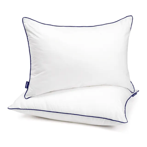 <span class=keywords><strong>Oreiller</strong></span> de lit de maison d'hôtel de luxe d'usine de haute qualité 100% <span class=keywords><strong>oreiller</strong></span> de sommeil sain confortable en tissu de coton - Product Image 1