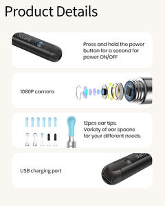 Bebird Smart Ear Wax <span class=keywords><strong>Tige</strong></span> de nettoyage Wifi Connexion avec Mobiles APP Smart Electronics Visual Ear Cleaner - Product Image 4