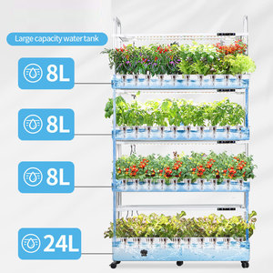 Kit de jardin hydroponique d'intérieur, éclairage LED intelligent <span class=keywords><strong>pour</strong></span> plantes, jardinière <span class=keywords><strong>pour</strong></span> cuisine, équipement d'irrigation et d'hydroponie, jardinière d'intérieur - Product Image 3