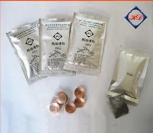 HUA DIAN 2023 20-YEARS Factory Wholesale Exothermic Welding Powder 300g Powder For Rod Ground Welding Consumables