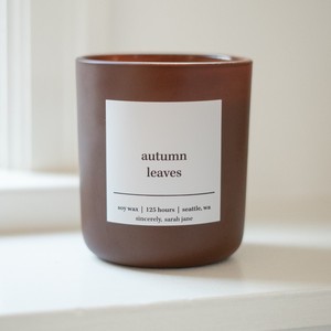 Velas AIKUN para el Hogar, Velas Aromáticas de Cera de Soya de Larga Duración en Frascos Mate, Regalo para el Día de Acción de Gracias - Product Image 4
