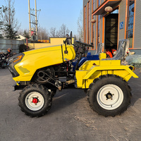 Traktor Mini Berkualitas Tinggi 4x4 Ringkas 15HP 20HP 25HP Mesin Diesel untuk Pertanian Mesin Pertanian