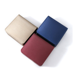 Hot Selling Velvet Jewelry Storage Case PU Leather Jewelry Boxes <b>Earring</b> Ring Necklace Set Gift <b>Box</b> - Product Image 3