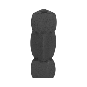 Ceramic Stacked Candle Holder Modern Taper Candlestick For Mantel <b>Console</b> <b>Table</b> Living Room Decor - Product Image 3