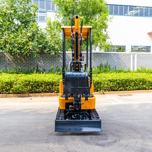 Mini-excavatrice de 1 tonne populaire pour usage agricole avec outils de terrassement pour le nivellement des terres agricoles, livraison gratuite - Product Image 5
