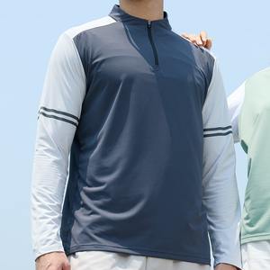 Fábrica de China, camisa y pantalones cortos de manga larga blancos de moda Popular, dos pasteles para deportes de equipo, ropa deportiva que absorbe la humedad - Product Image 2