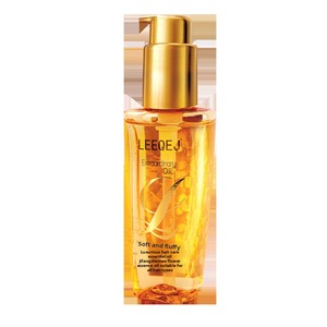 LEEQEJ Huile Capillaire Luxe Nourrissante Répare les Cheveux Abîmés par la Chaleur et la Coloration, Cheveux Secs et Frisés, Lisse et Revitalisant, Petite Bouteille Dorée - Product Image 5