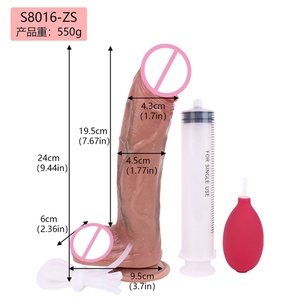 SXXY 5 Estilos de Dildos Ultra Eyaculadores, Juguetes Sexuales Anales para Hombres, Mujeres y Gays, Masturbador con Eyaculación, Juguetes para Adultos al por Mayor - Product Image 4
