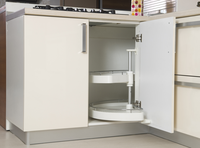 Meubles de cuisine muraux modernes modulaires avec charnières, directement de l'usine, pour appartement, villa, centre commercial