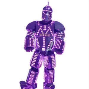 Hot Sale LED Stilts Walker LED Battery Robot Costume Clothing For TV Show/Event Party LED Robot Suits