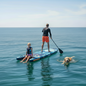 Tabla de Surf Resistente para Perros ESUP con Cubierta Antideslizante para Deportes Acuáticos, Ejercicio de Equilibrio y Práctica de Natación - Product Image 2