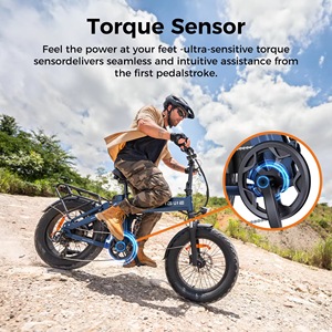 Vélo pliable Engwe Engine Pro 3.0 avec suspension intégrale, pneus larges et système antivol, en stock dans les stocks EU, UE et Royaume-Uni - Product Image 5