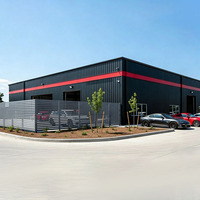 Diseños Personalizados OEM, Almacenes de Estructura de Acero Prefabricados, Construcción Rápida de Edificios de Oficinas, Talleres, Apartamentos Prefabricados