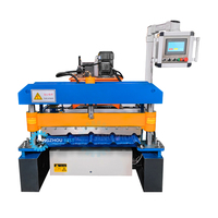 Machine de formage à froid de tôle trapézoïdale en acier de couleur populaire du Mozambique 840 IBR