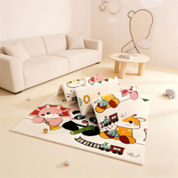 Tapis de jeu pliable pour bébé de qualité supérieure, en mousse XPE, imperméable, non toxique, pour ramper, pour nourrissons et enfants, pour jouer à l'intérieur et à l'extérieur