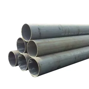 Tubo in acciaio al carbonio 4.5mm 4.75mm erw salda tubo in acciaio nero società di commercio e produzione cinese