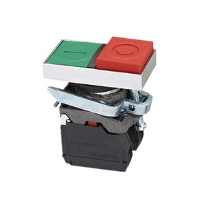 Interruptor de Botón Pulsador de Acero Inoxidable IP65 de 10A, Tamaño de 22mm con Configuración de Contacto 1NO 1NC para Control de Panel General - Product Image 2