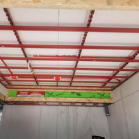 Cercha de Techo Ligera de Acero Galvanizado con Fácil Instalación, Diseño Contemporáneo en Forma de U/C/T, Longitud de 3000 mm