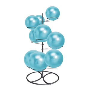Estante de Almacenamiento para Pelotas de Yoga SM, Soporte de Pelotas de Estabilidad de Múltiples Niveles, Acero Resistente para Gimnasio o Centro de <span class=keywords><strong>Fitness</strong></span> - Product Image 4