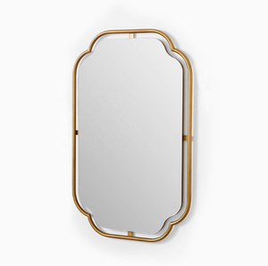 Miroir mural élégant à coins encastrés, cadre fin, grand rectangle pour salon, entrée, chambre, décoration intérieure, vente en gros - Product Image 6
