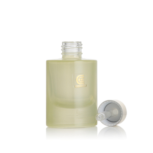 Offre Spéciale – Flacons compte-gouttes ovales en verre de 30 ml, jaune brumeux et rose, avec bouchon compte-gouttes doré et argenté pour huiles essentielles - Product Image 3