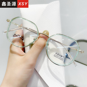 แว่นตา Xsy กรองแสงสีฟ้า กรอบสี่เหลี่ยมเต็มกรอบ รุ่น Unisex เลนส์อะคริลิค 2038 - Product Image 1