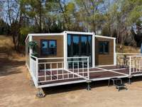 Contenedor Prefabricado Estándar Australiano JUJIU, Hotel Modular en Contenedor Plegable, Apartamento, Oficina, Edificio