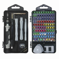 MYJ 120 en 1 jeu de tournevis de précision kit d'outils de réparation magnétique professionnel pour téléphone ordinateur PC caméra montre ordinateur portable