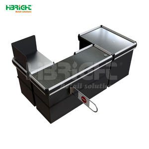 Comptoir de caisse motorisé à haute efficacité avec longueur de courroie personnalisable - Product Image 2