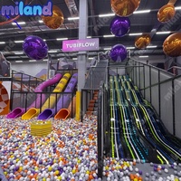 Équipements de terrain de jeux intérieur commerciaux pour les centres de divertissement familial