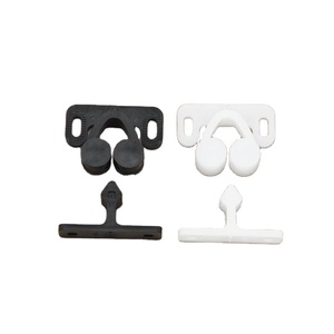 Push Open Door Stock <b>Kitchen</b> <b>Cabinet</b> Push Open System Magnetic Tip Furniture Touch Latches Release Plastic <b>Small</b> Drawer Catch - Product Image 4