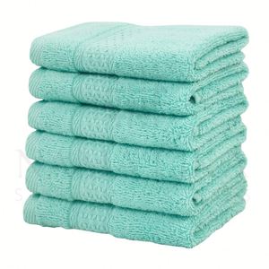 Toallas de Baño de Algodón Naranja de Secado Rápido, Altamente Absorbentes y Ecológicas, Toallas Suaves para Cara y Manos, Diseño de Logotipo Personalizado, Precio al por Mayor - Product Image 4