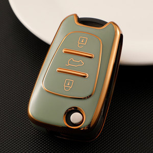 TPU xe lật <span class=keywords><strong>Key</strong></span> trường hợp bìa Shell Fob cho Hyundai <span class=keywords><strong>i20</strong></span> i30 ix20 iX35 Elantra Accent cho Kia Sportage Rio 3 Soul Optima Ceed K5 K2 - Product Image 5