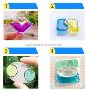 เครื่องทำแคปซูลสบู่ซักผ้าแบบอัตโนมัติ OEM ODM ความแม่นยำสูง ขนาด 5-8 กรัม พร้อมระบบบรรจุ ปิดผนึก และติดฉลาก รุ่น H - Product Image 4