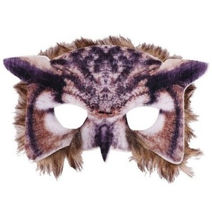 Maschera di tigre a mezza faccia in PVC e tessuto non tessuto per feste di Pasqua e Halloween, decorazione per balli, accessorio fai da te, all'ingrosso - Product Image 1
