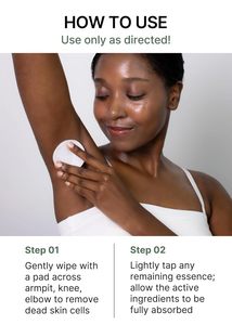 Celimax - Pad éclaircissant pour le corps au thé vert et à la truffe blanche, pour les aisselles, les genoux, les coudes, exfoliant et hydratant doux pour le corps - Product Image 6