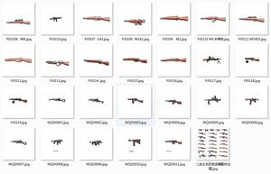 Ensemble de blocs de construction en plastique Thompson Model 1921 SVT-40 Sten Guns MP40 PPSH41 FNAB-43, jouet DIY pour enfants - Product Image 5