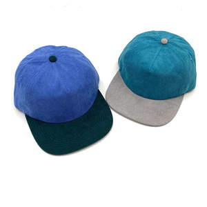 Gorra <span class=keywords><strong>de</strong></span> pana <span class=keywords><strong>de</strong></span> 5 paneles bicolor para golf, tenis, béisbol, running, <span class=keywords><strong>gorras</strong></span> trucker, <span class=keywords><strong>gorras</strong></span> snapback <span class=keywords><strong>de</strong></span> pana, <span class=keywords><strong>gorras</strong></span> <span class=keywords><strong>rap</strong></span> al por mayor - Product Image 2
