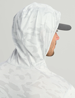 Sweat à capuche de pêche personnalisé pour homme 100 % polyester, anti-humidité, séchage rapide, manches longues, protection solaire pour pêcheur, vente en gros